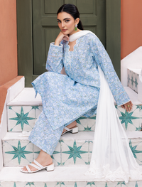 Dupatta-WHITE