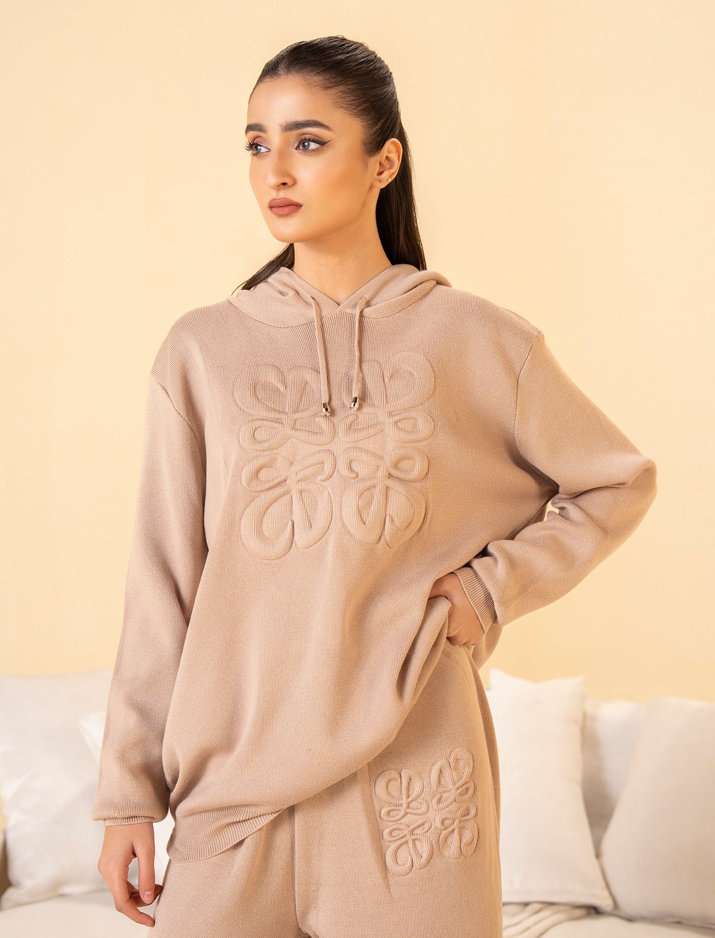 Beige Cozy Lounge Set
