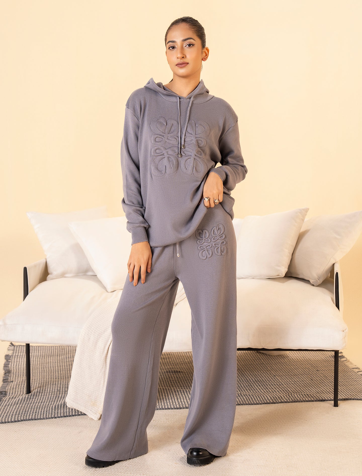 Grey Cozy Lounge Set
